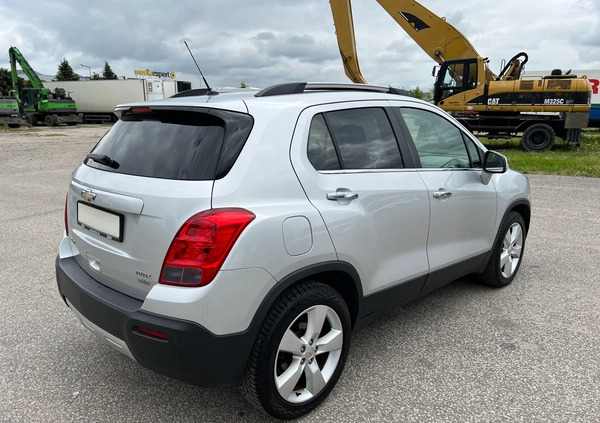 Chevrolet Trax cena 38950 przebieg: 145000, rok produkcji 2013 z Konin małe 704